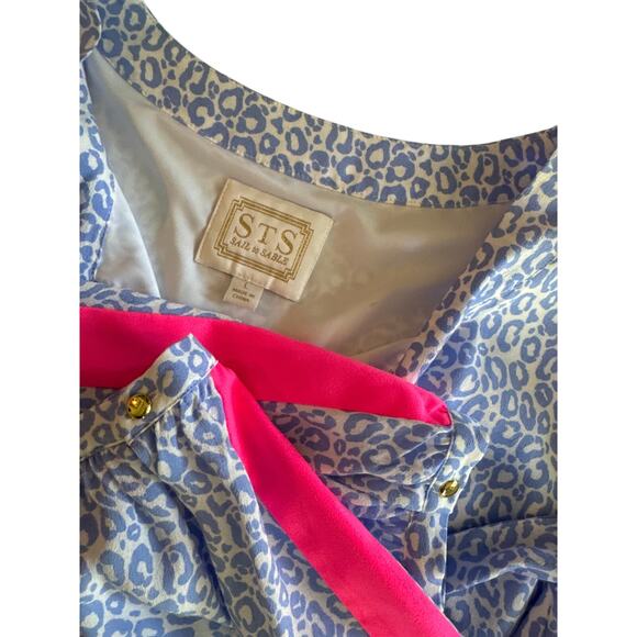 MSRP $138 Saks Sail to Sable Printed Blouse Size L | SAME DAY SHIP or NEXT DAY - Picture 5 of 6